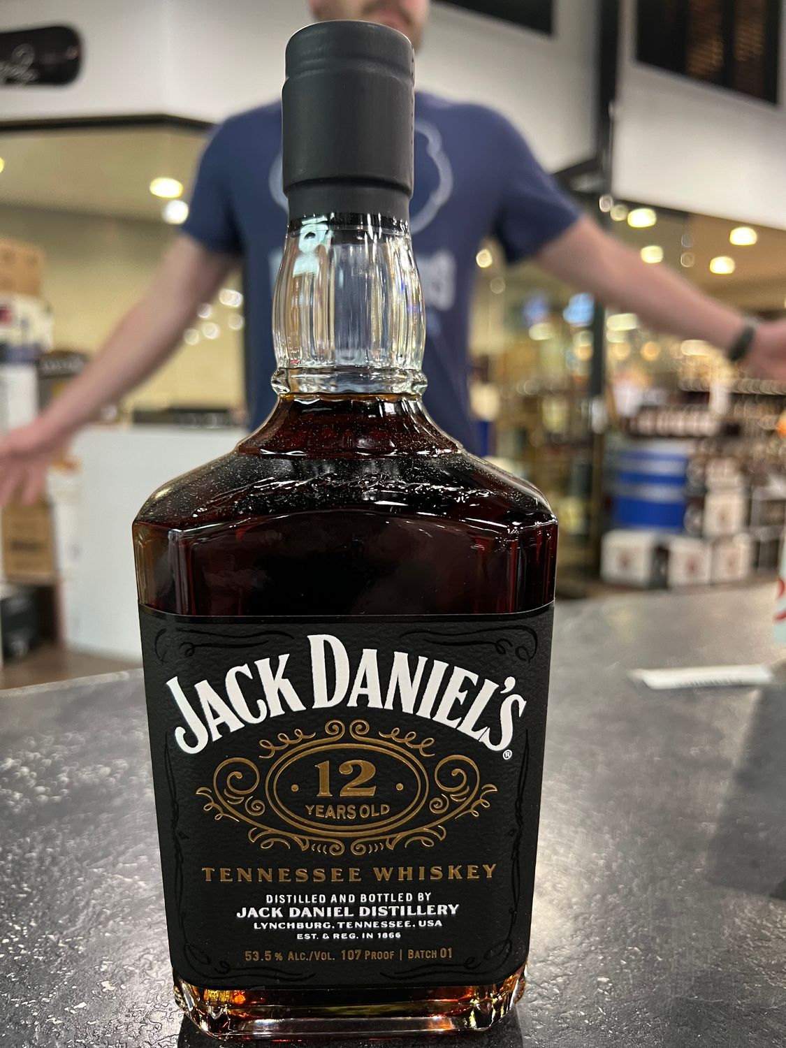 JACK DANIEL&#39;S 12 YR TENNESSEE WHISKEY, 700ML