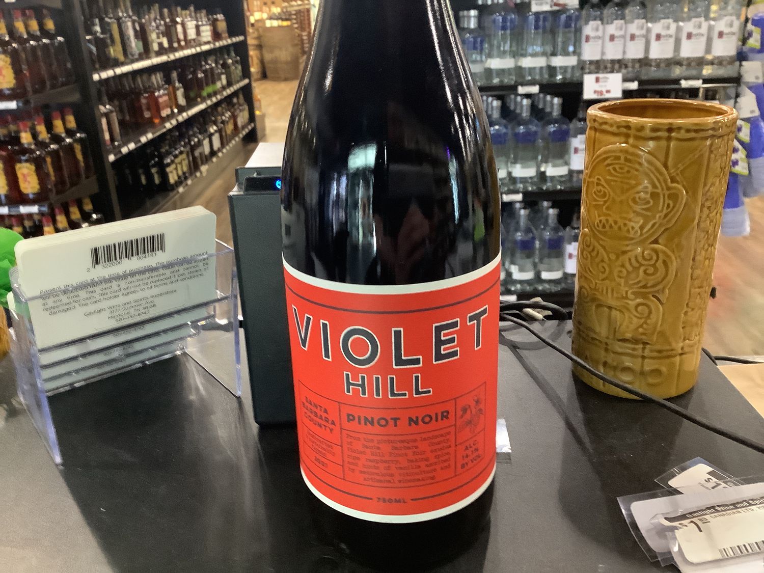VIOLET HILL CALIFORNIA PINOT NOIR, 750ML