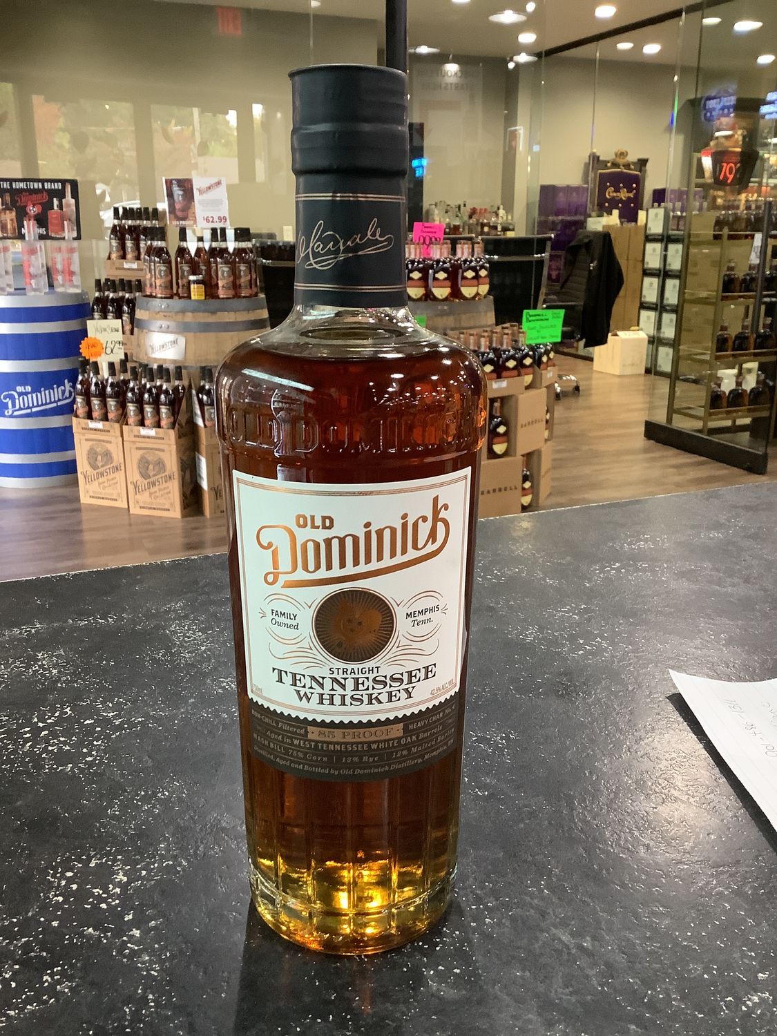OLD DOMINICK TENNESSEE WHISKEY, 750 ML