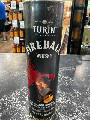 FIREBALL LIQUEUR CHOCOLATE TUBE