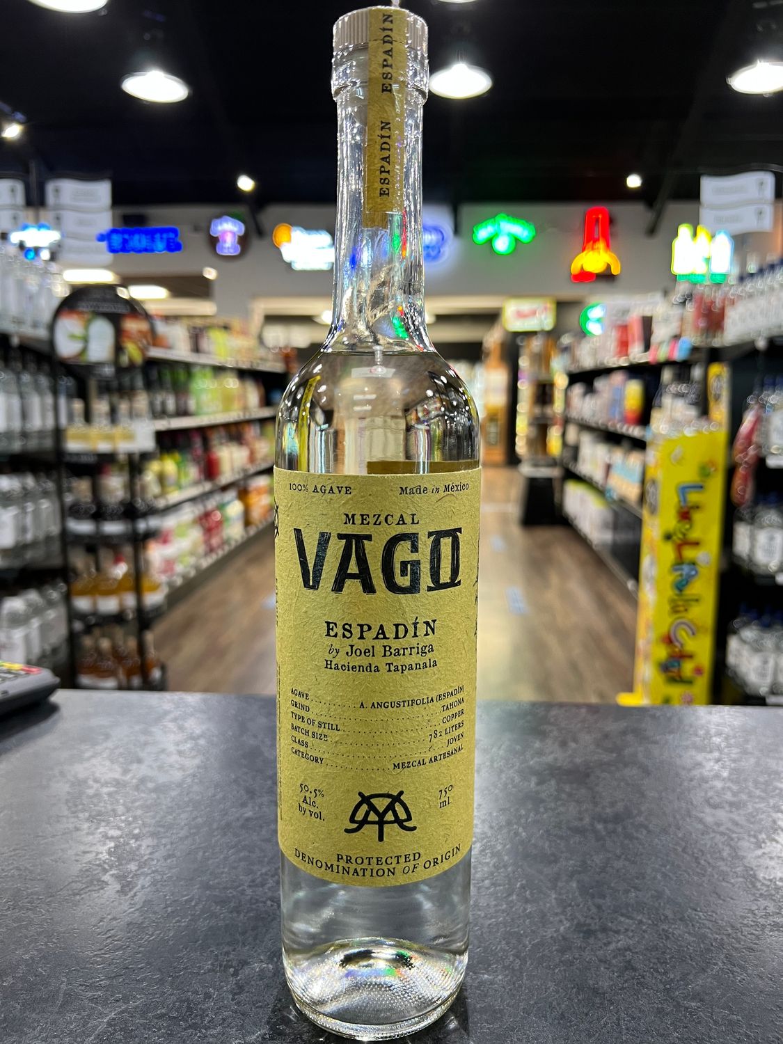 VAGO MEZCAL ESPADÍN, 750ML