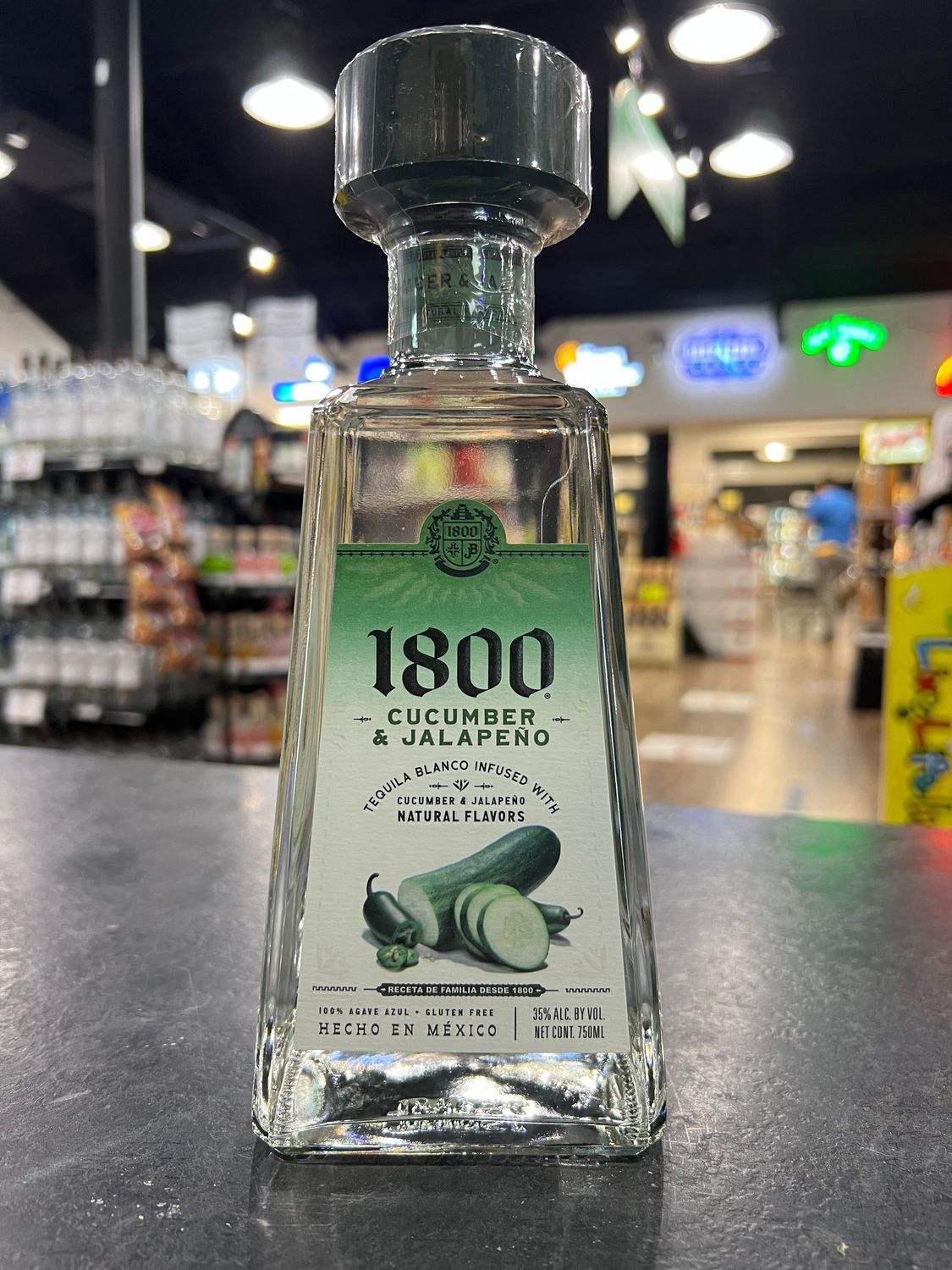 1800 TEQUILA CUCUMBER JALAPEÑO, 750ML