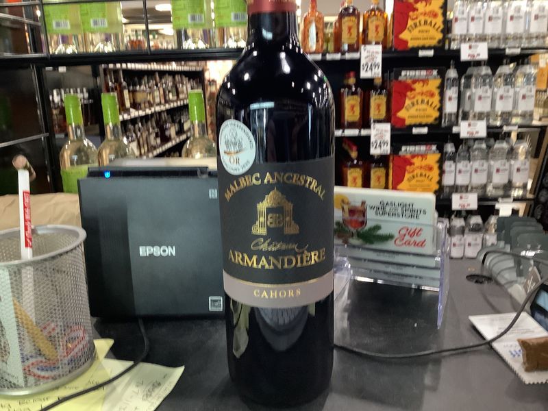 ARMANDIERE CAHORS ANCESTRALE, 750 ML