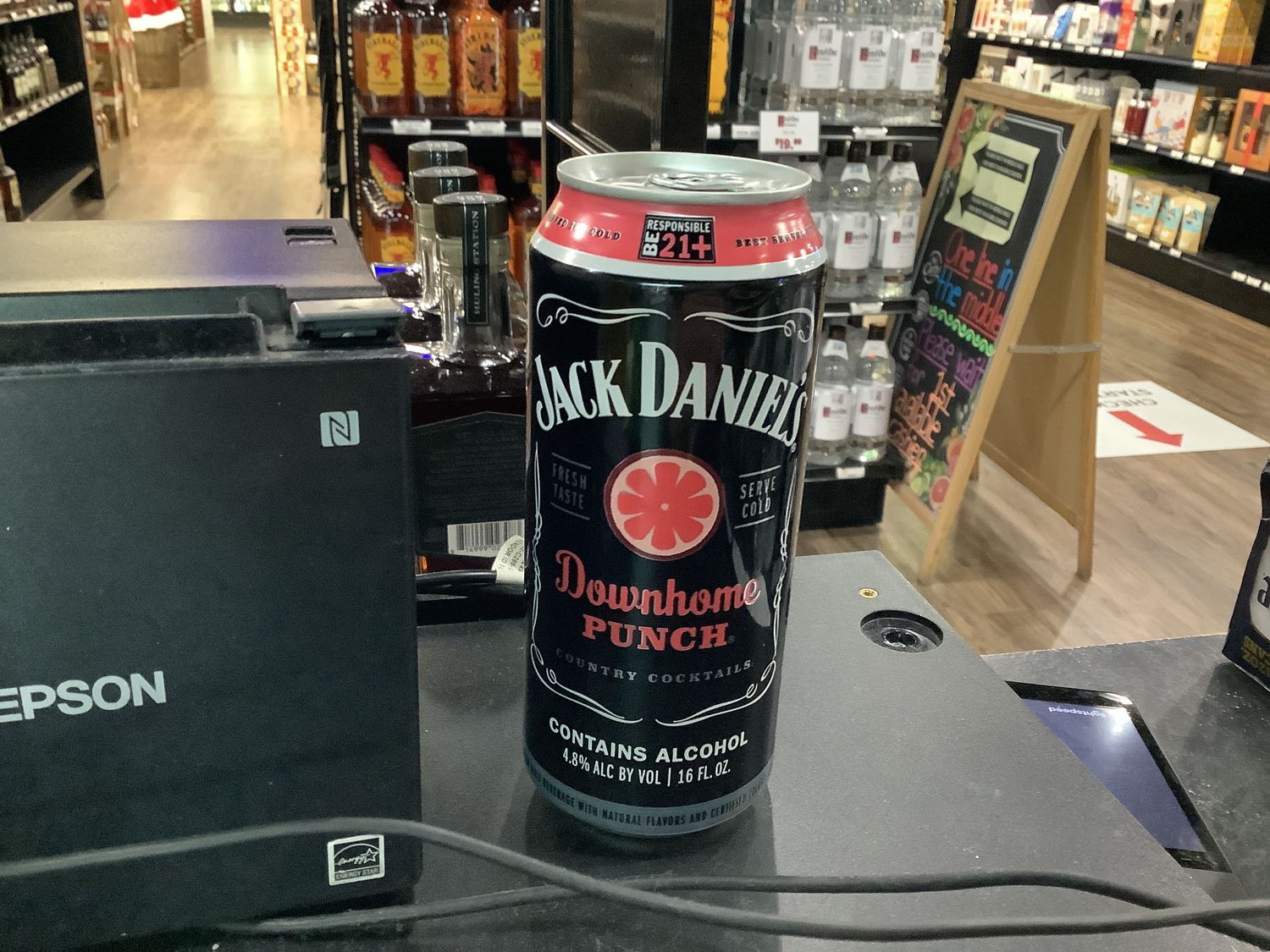 JACK DANIEL&#39;S DOWNHOME PUNCH 16OZ SINGLE