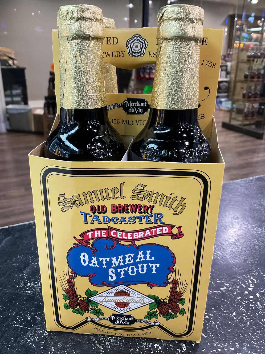 SAMUEL SMITH OATMEAL STOUT, 4PK