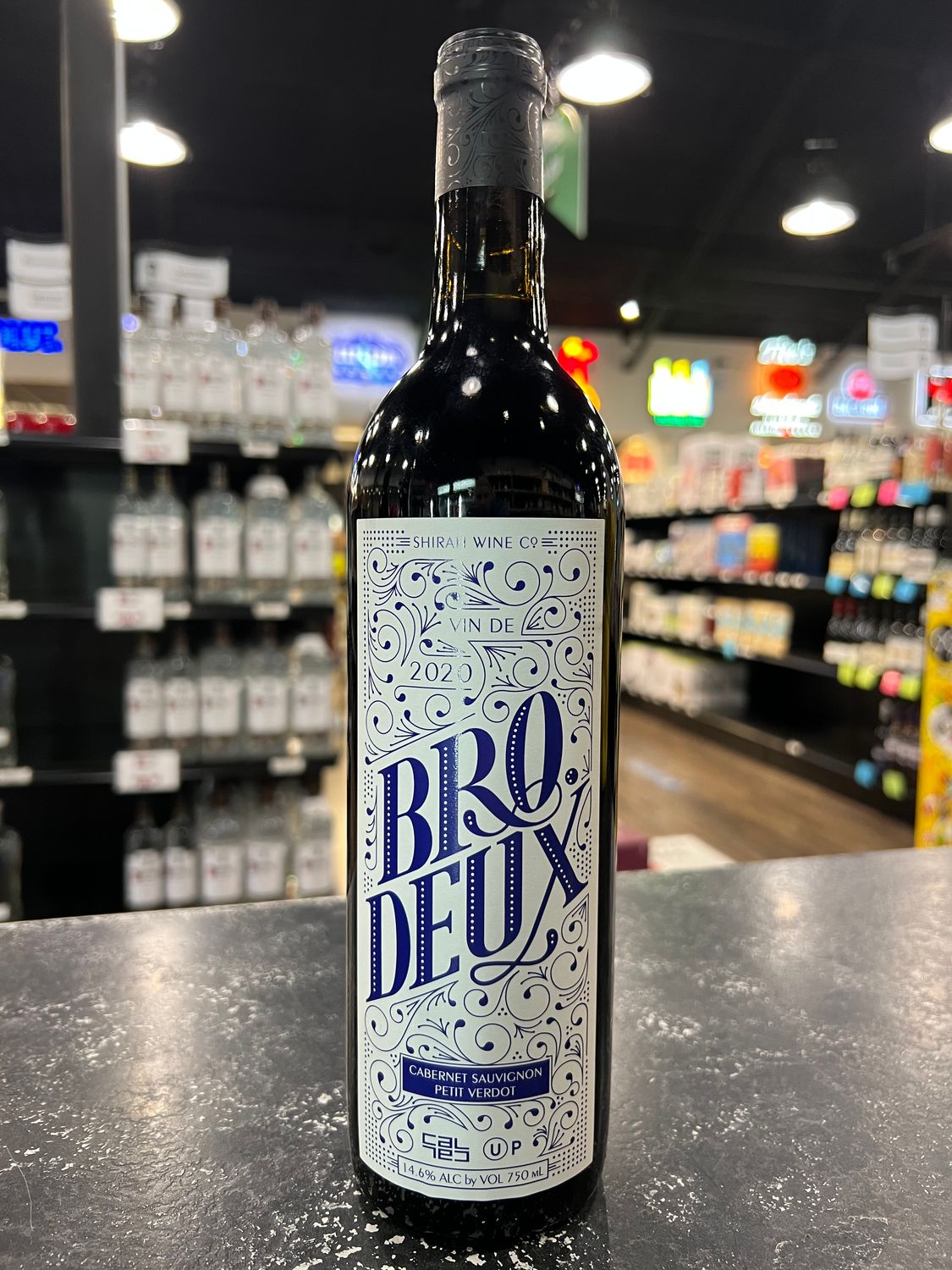 SHIRAH WINE CO. BRO DEUX RED BLEND, 750 ML