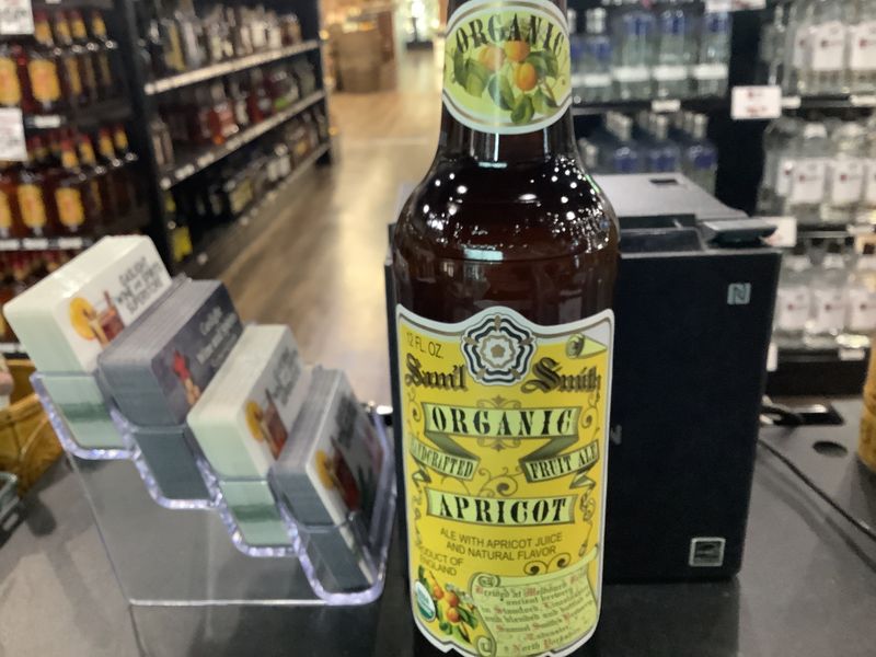 SAMUEL SMITH ORGANIC APRICOT FRUIT ALE 12OZ BOTTLE