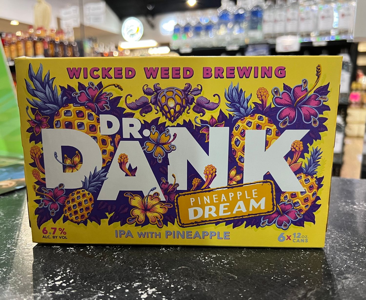 WICKED WEED DR. DANK PINEAPPLE DREAM IPA, 6PK