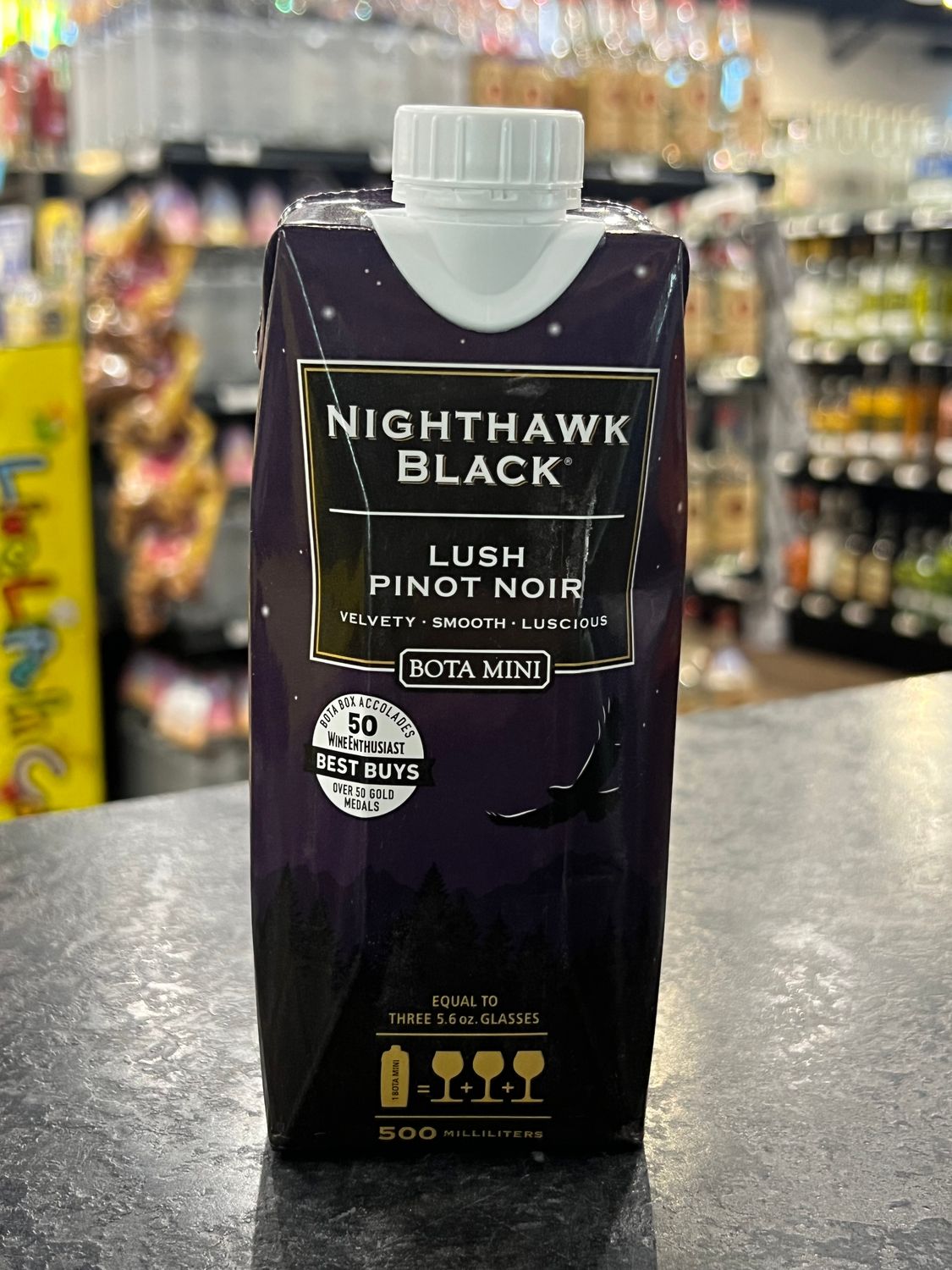 BOTA BOX MINI NIGHTHAWK PINOT NOIR, 500ML