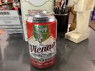 VON TRAPP VIENNA AUSTRIAN LAGER, 12OZ CAN