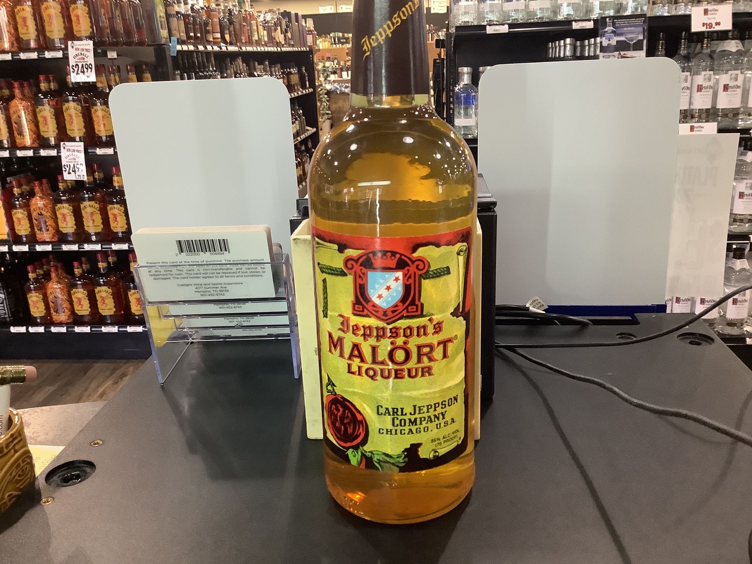 JEPPSON’S MALORT LIQUEUR 750ML