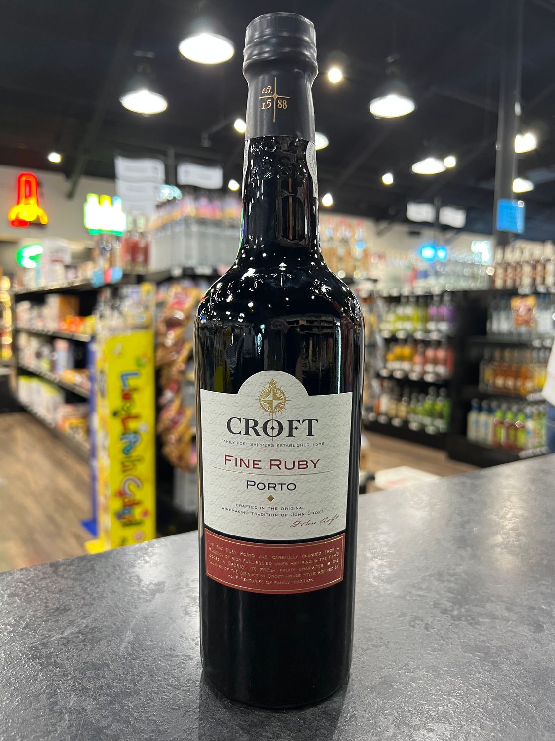 CROFT PORT FINE RUBY, 750ML