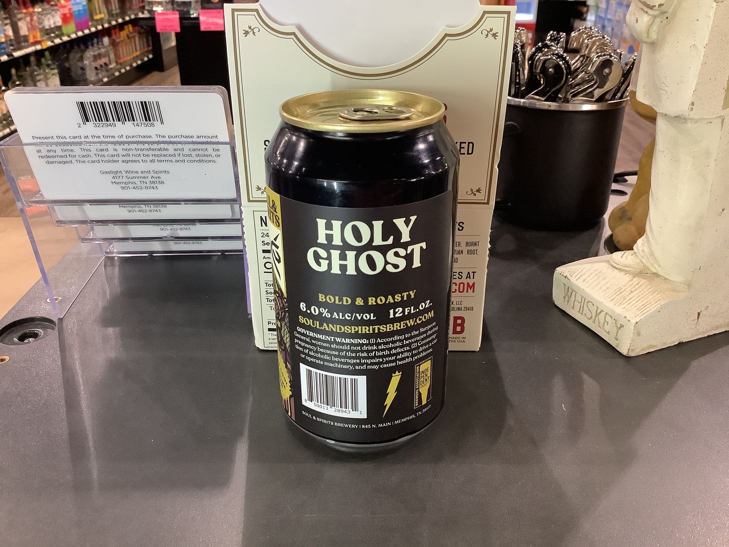 SOUL &amp; SPIRITS HOLY GHOST 12OZ CAN