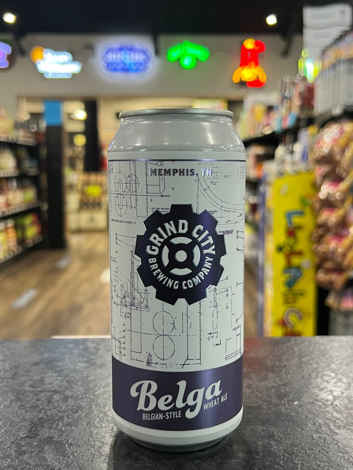 GRIND CITY BELGA BELGIAN WHEAT, 16OZ