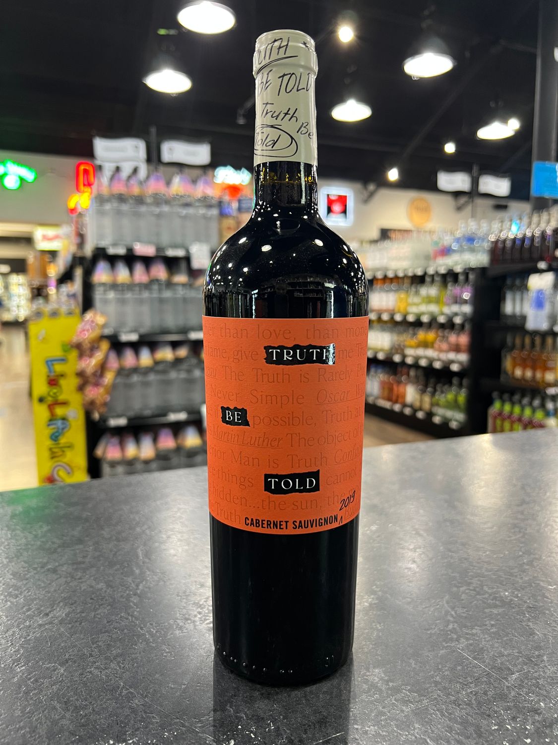 TRUTH BE TOLD CABERNET SAUVIGNON, 750ML