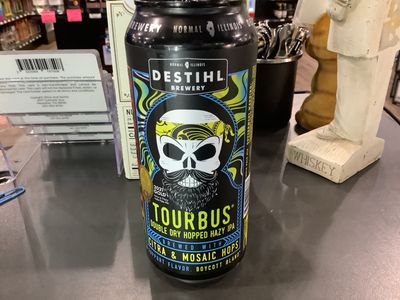 DESTIHL TOUR BUS DOUBLE DRY HOPPED HAZY IPA, 16OZ