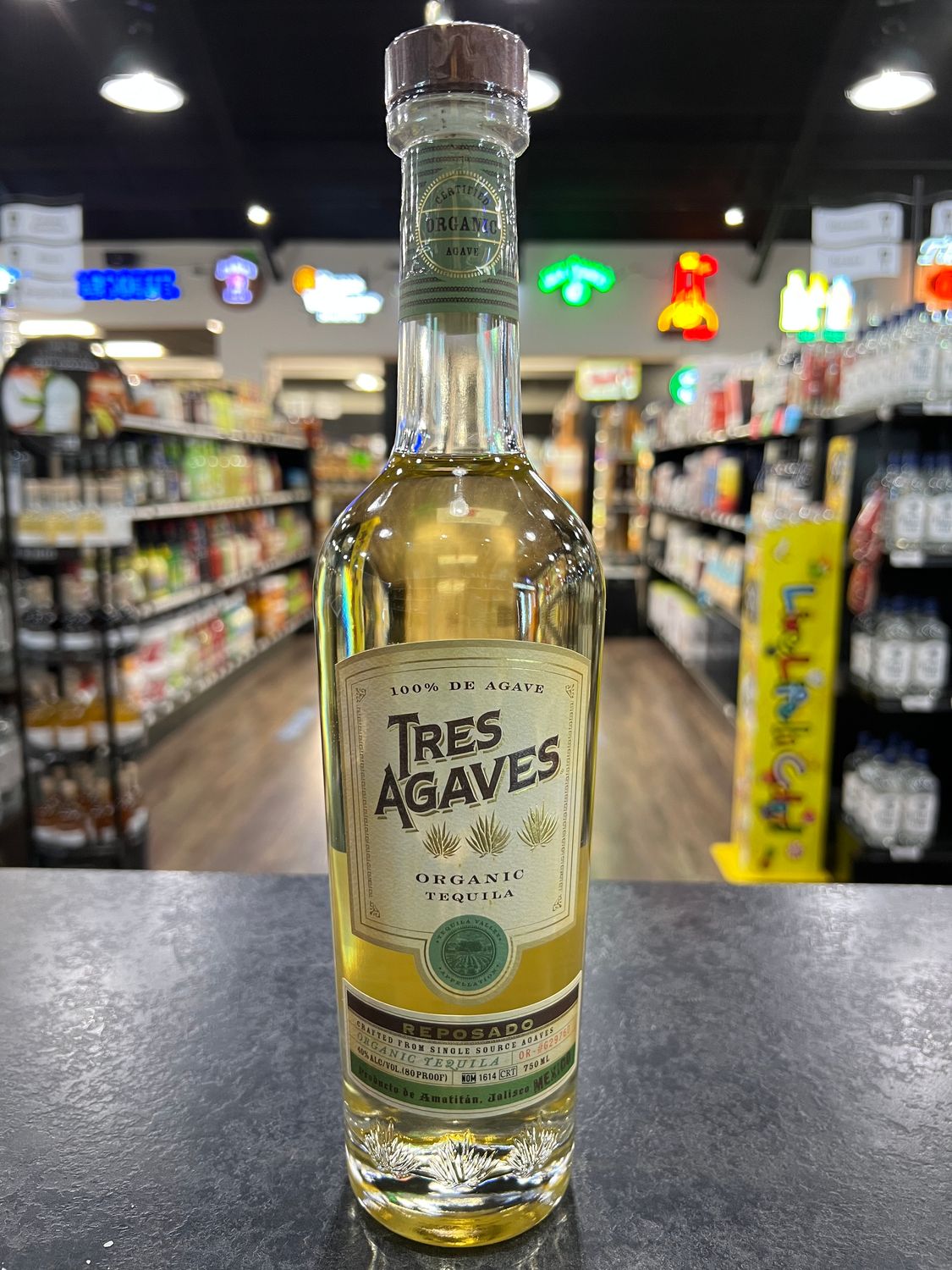 TRES AGAVES REPOSADO TEQUILA, 750ML