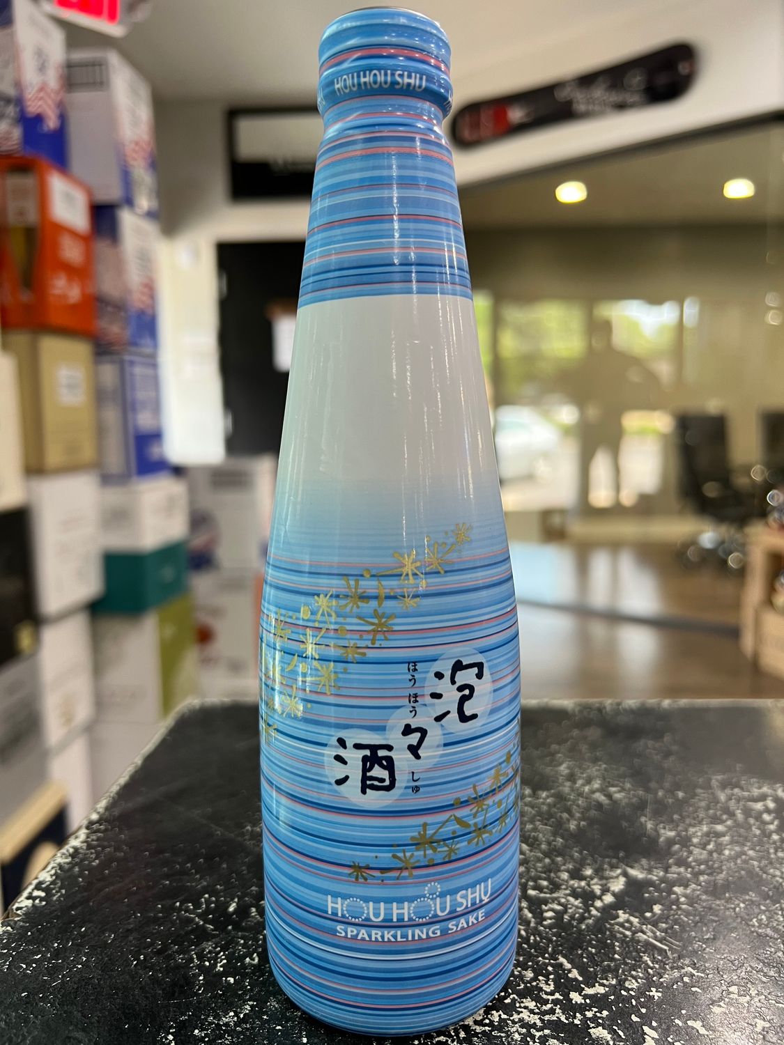 HOU HOU SHU SAKE SPARKLING BLUE, 300ML