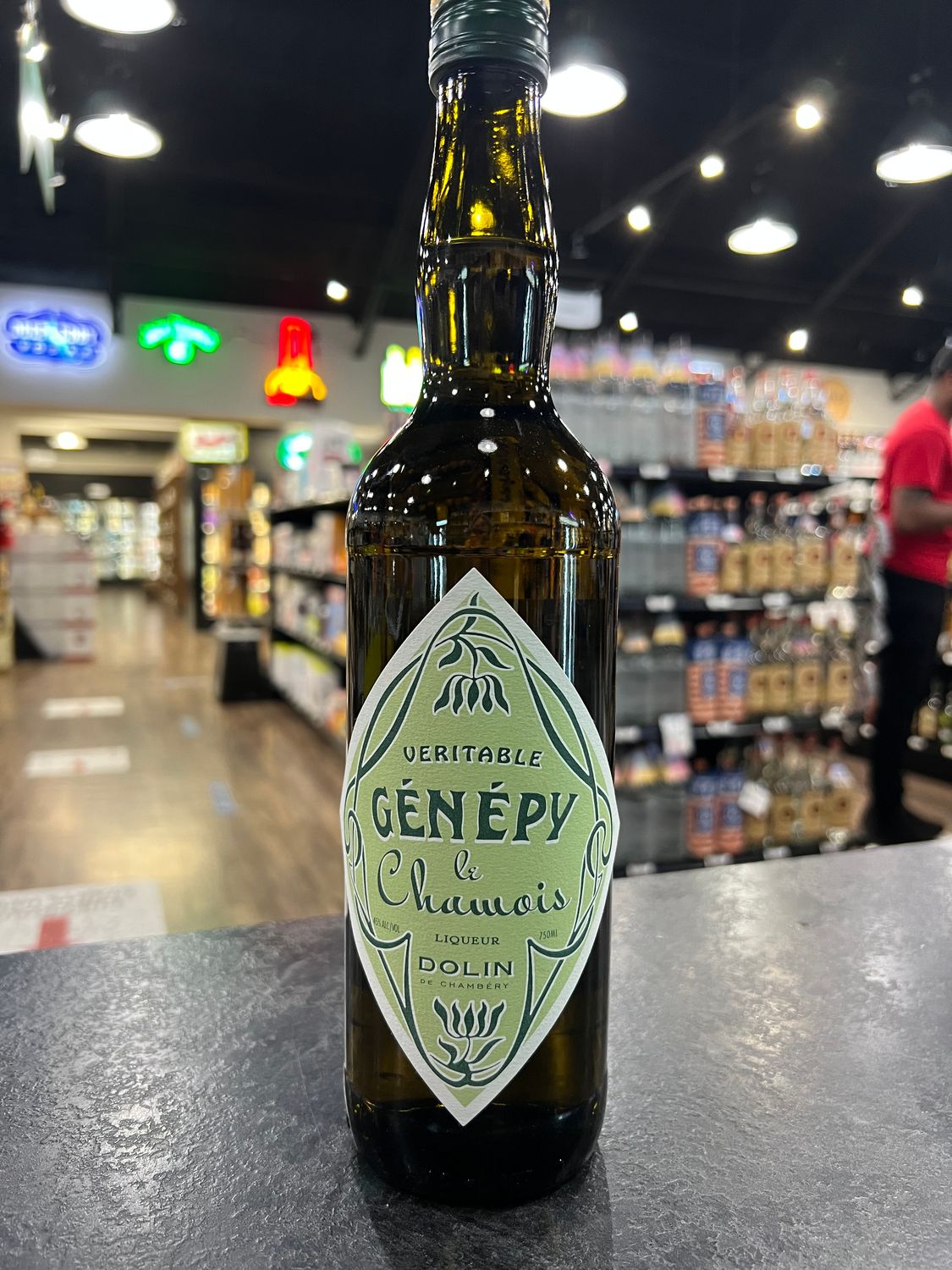 DOLIN GÉNÉPY DES ALPES LIQUERUR, 750ML