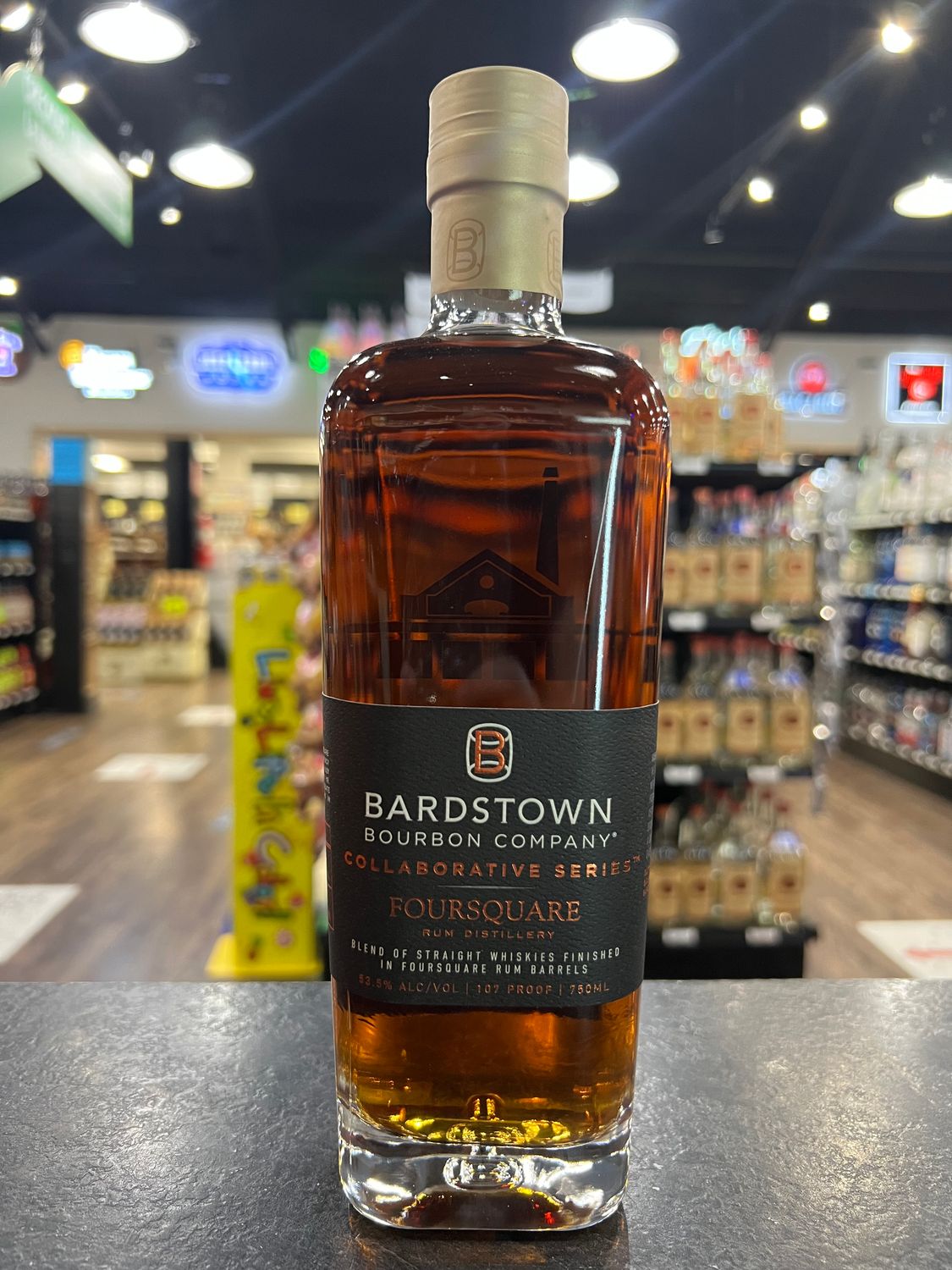 BARDSTOWN COLLABORATIVE SERIES BOURBON FOURSQUARE, 750 ML