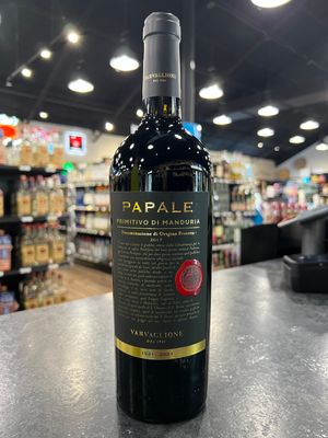VARVAGLIONE PRIMITIVO PAPALE, 750ML