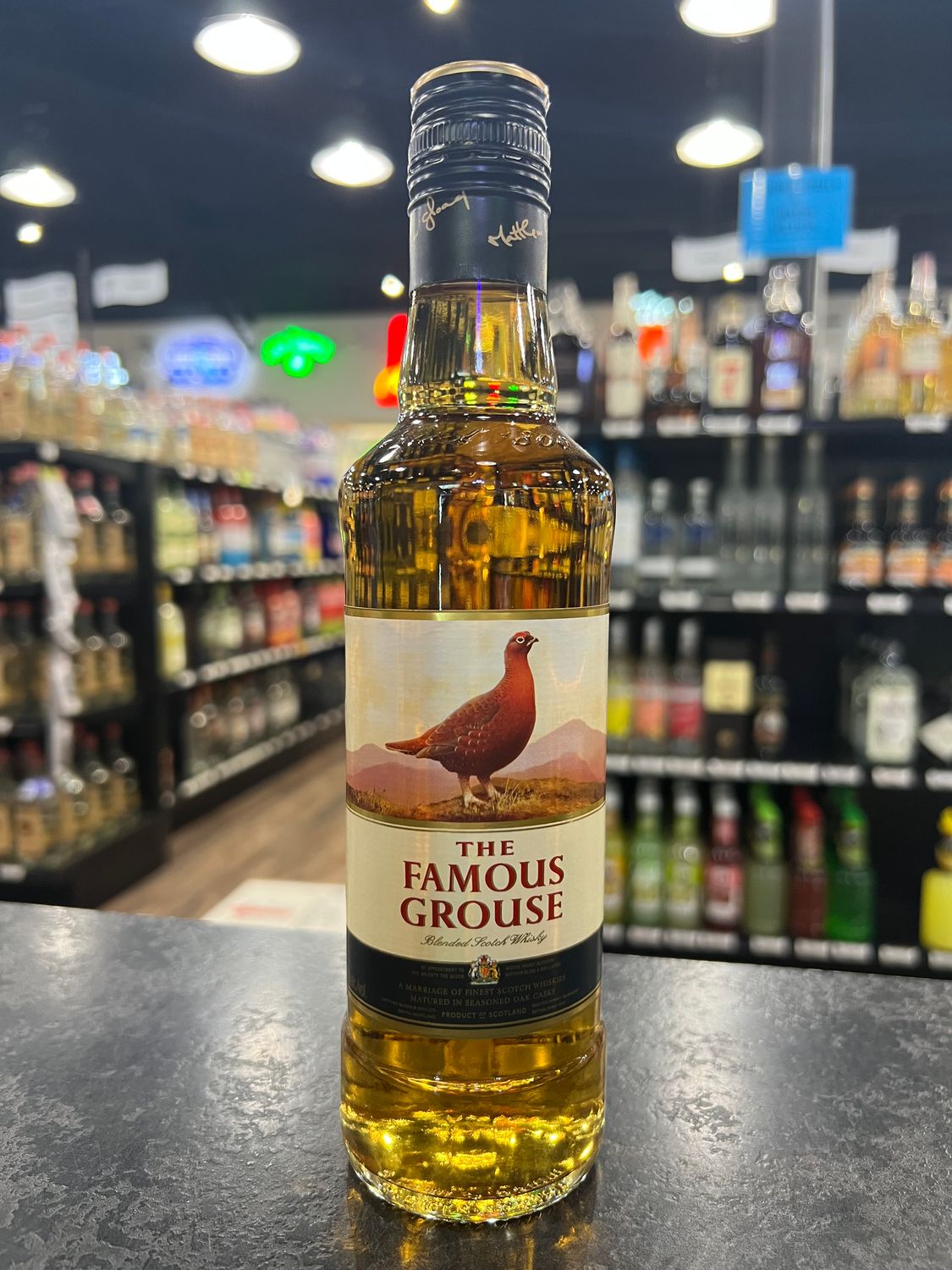 FAMOUS GROUSE SCOTCH, 375ML