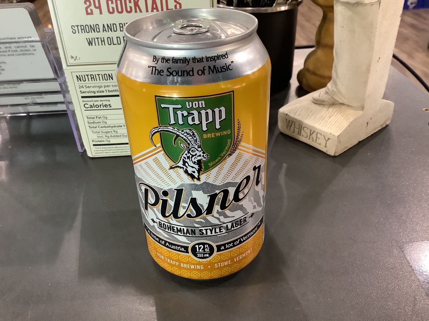 VON TRAPP BOHEMIAN  PILSNER, 12OZ