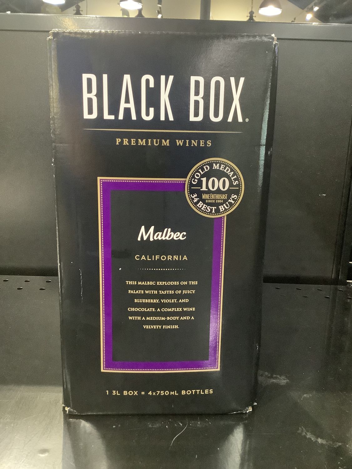 BLACK BOX MALBEC, 3L