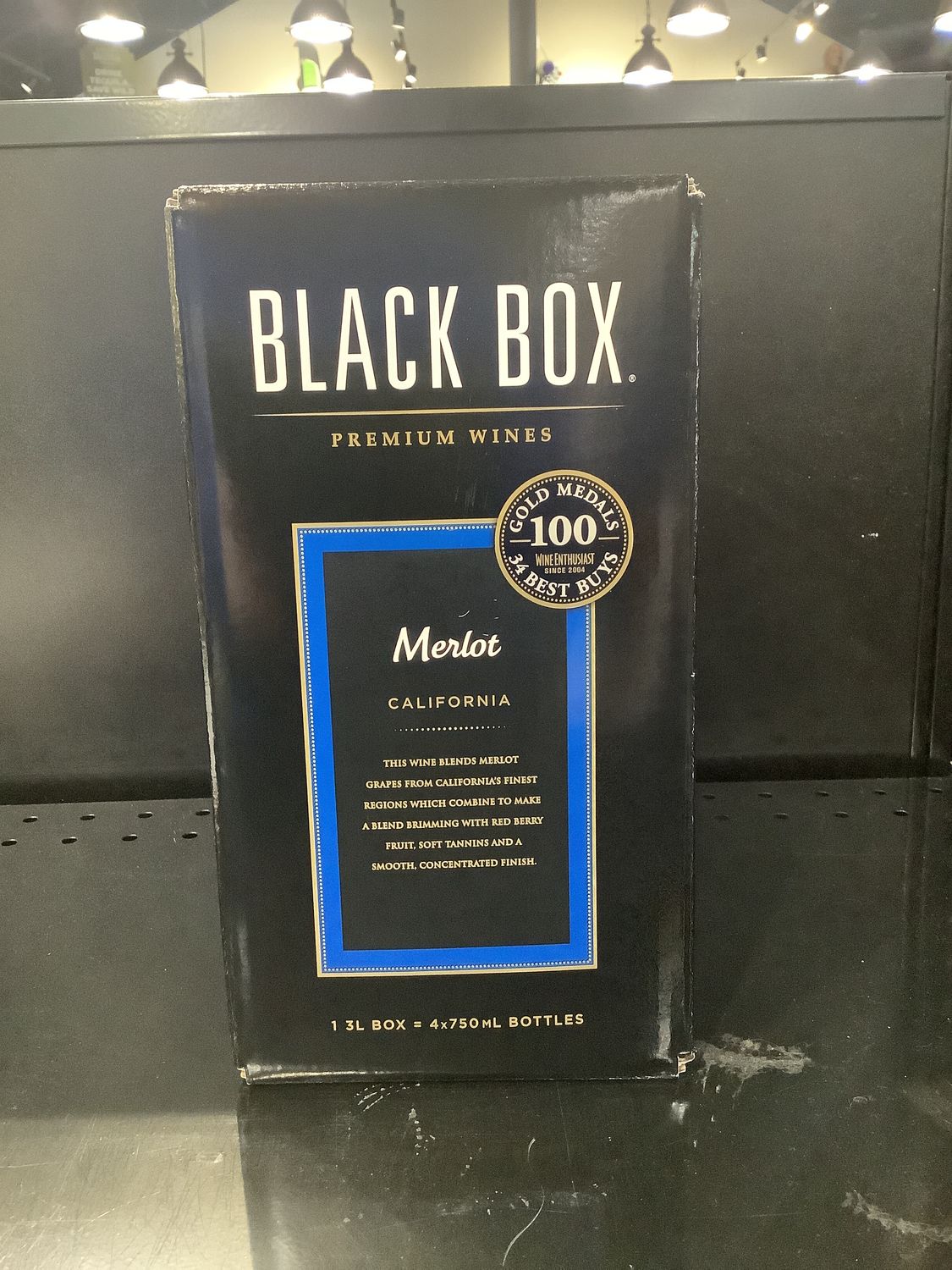 BLACK BOX MERLOT, 3L
