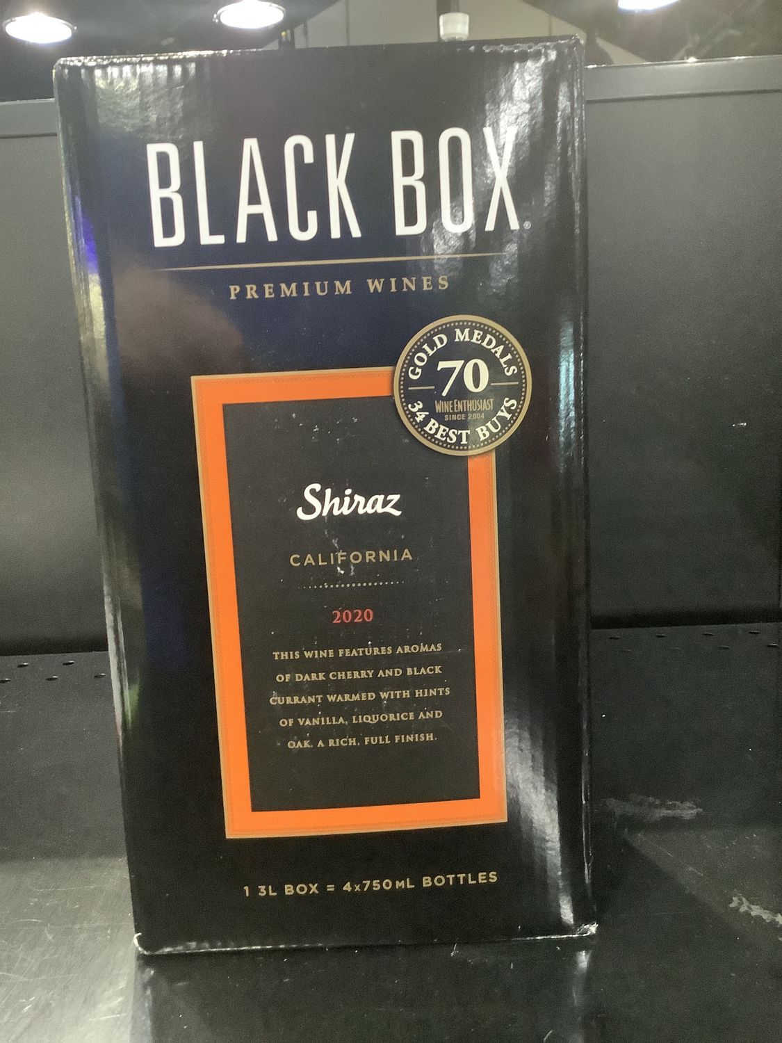 BLACK BOX SHIRAZ BAROSSA, 3L