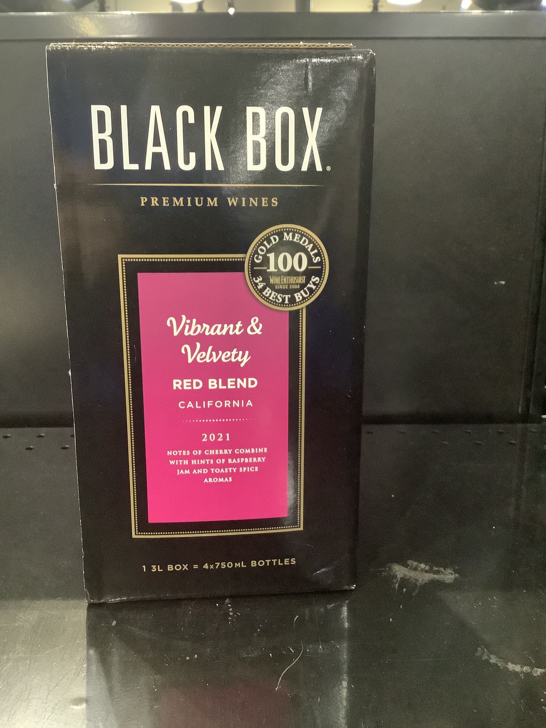 BLACK BOX VIBRANT &amp; VELVETY RED BLEND, 3L