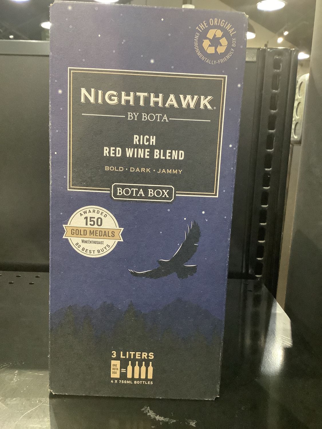 BOTA BOX NIGHTHAWK RICH RED BLEND, 3L