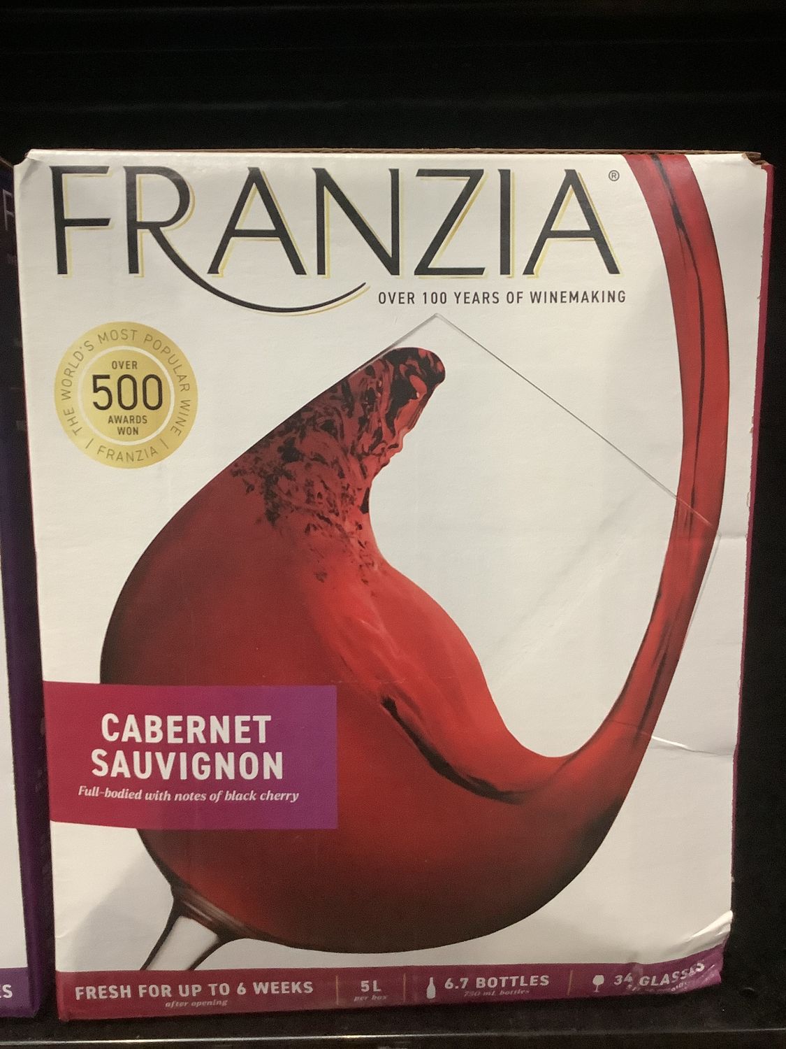 FRANZIA CABERNET SAUVIGNON, 5L