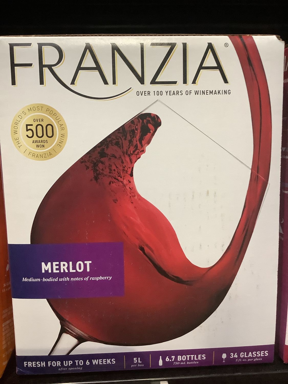 FRANZIA MERLOT, 5L