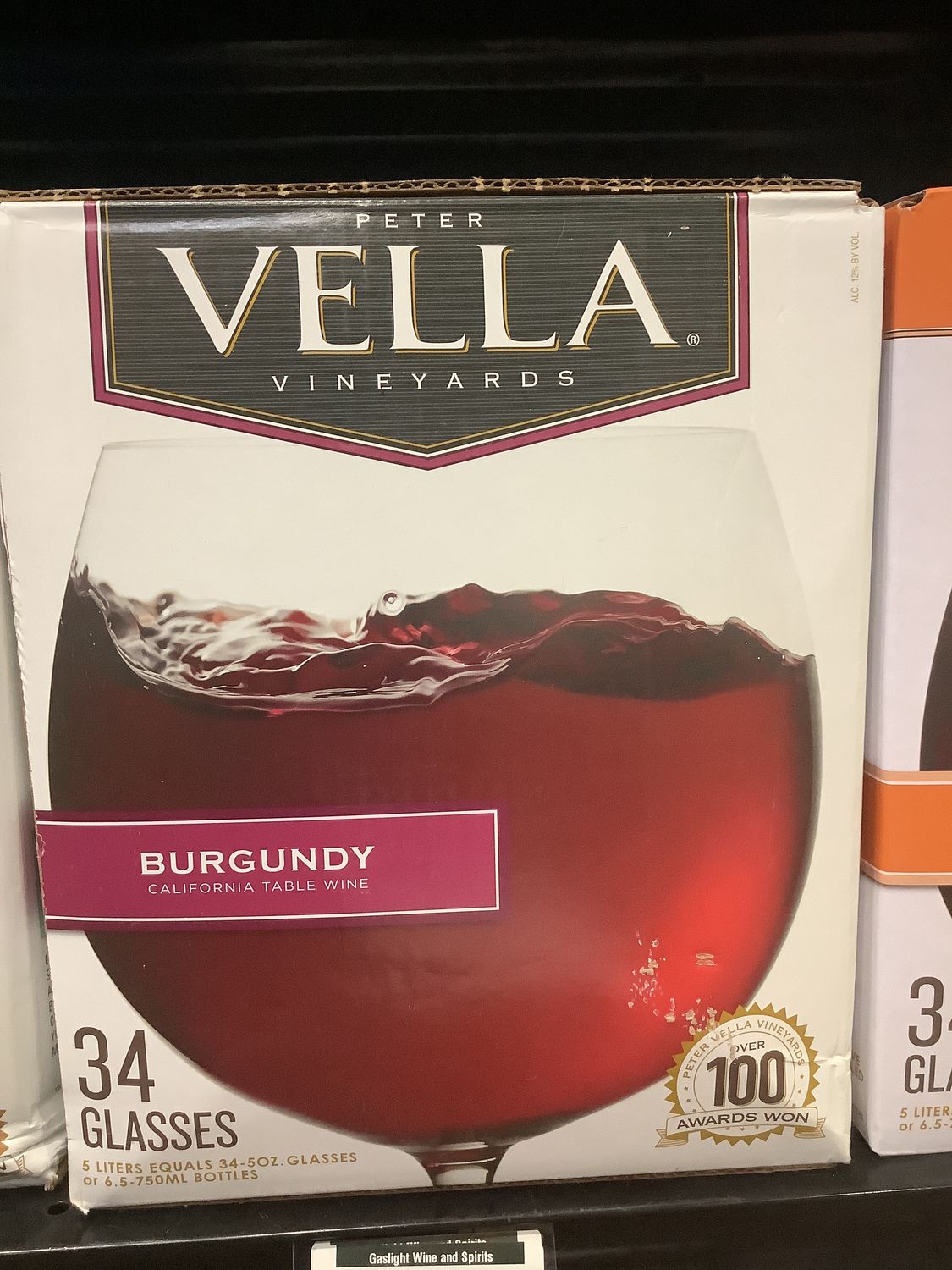 PETER VELLA BURGUNDY, 5L