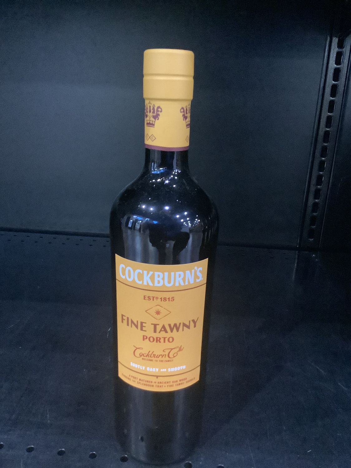 COCKBURN&#39;S FINE TAWNY PORT, 750ML