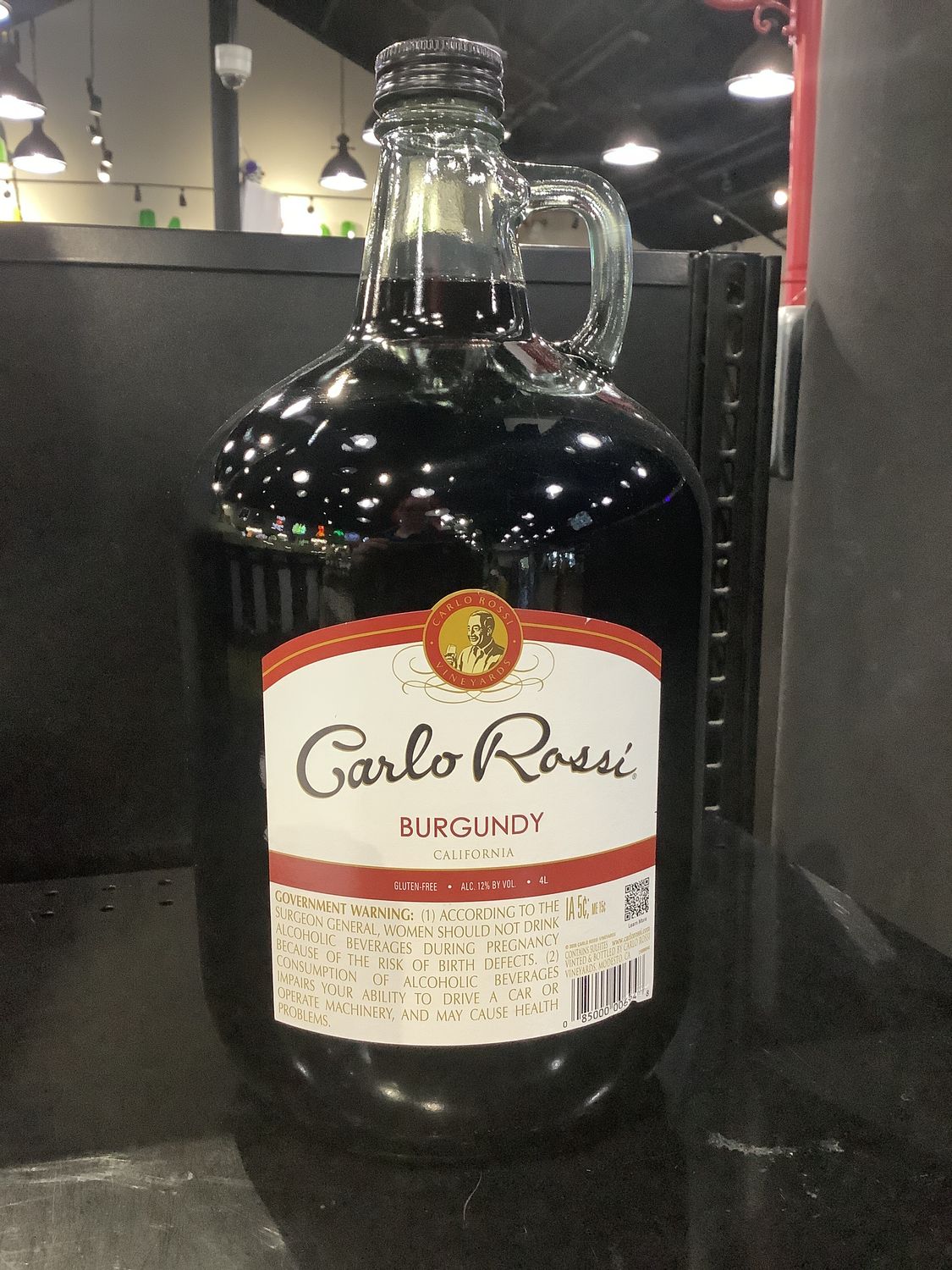 CARLO ROSSI BURGUNDY, 4L
