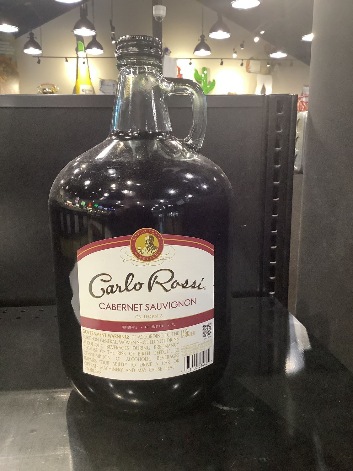 CARLO ROSSI CABERNET SAUVIGNON, 4L