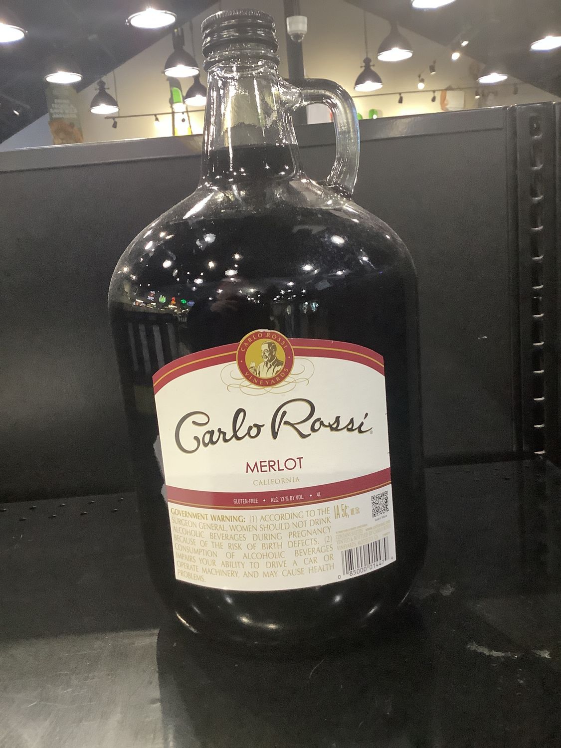 CARLO ROSSI MERLOT, 4L