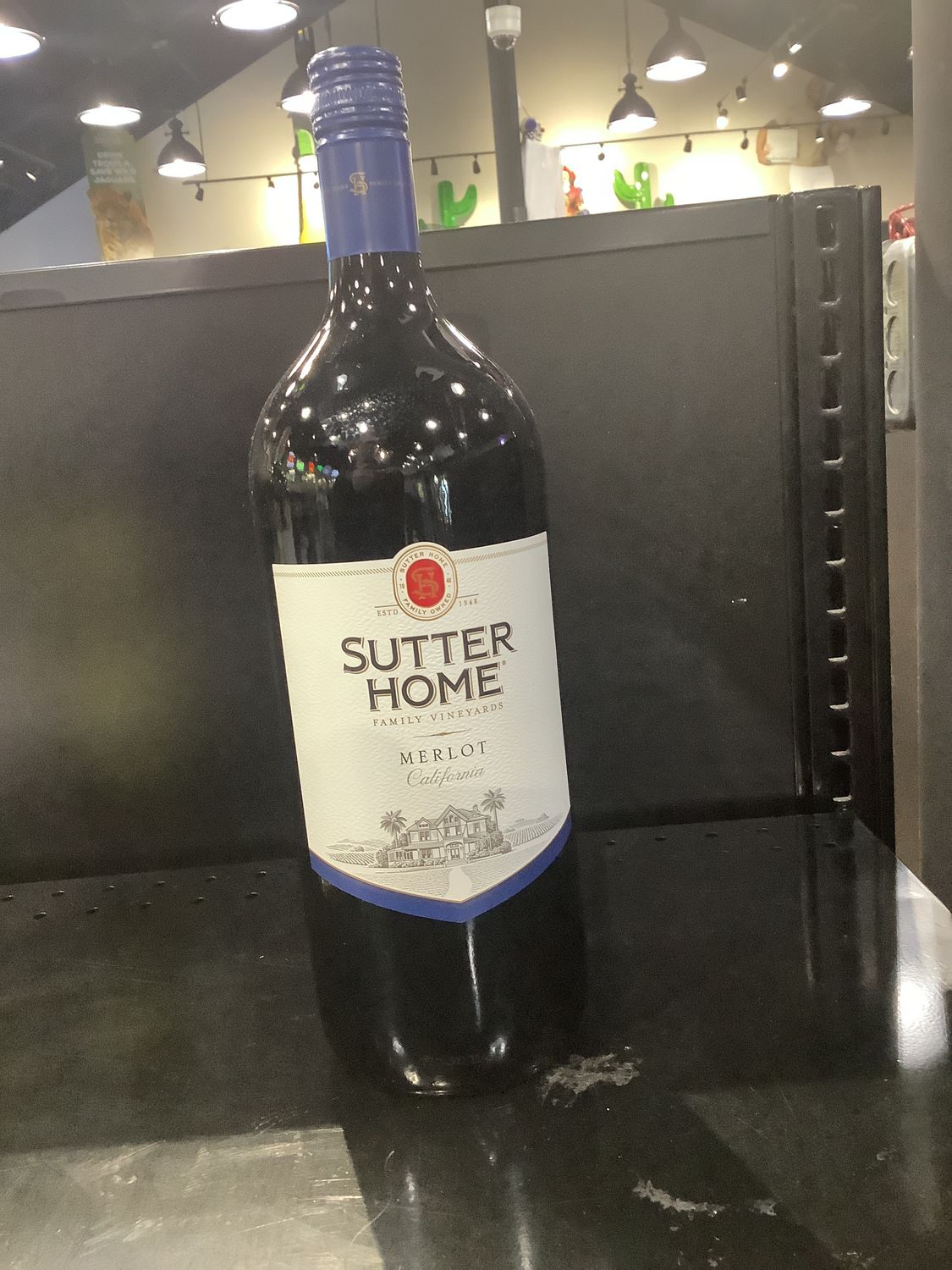 SUTTER HOME MERLOT, 1.5L
