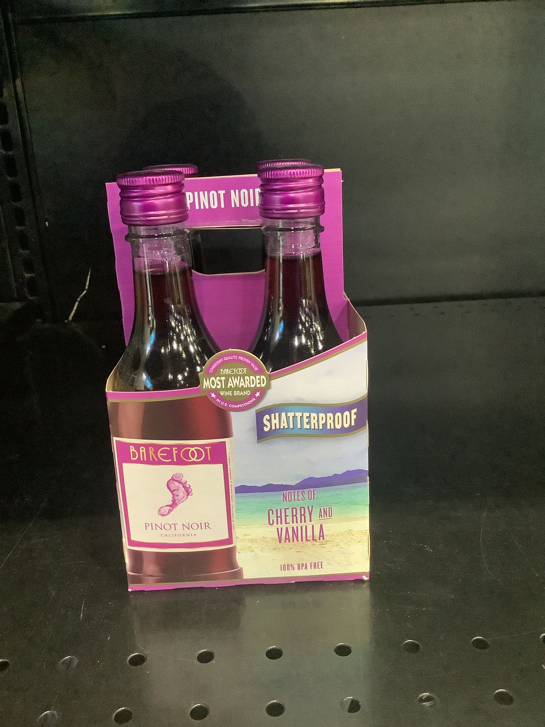 BAREFOOT PINOT NOIR, 4 PACK