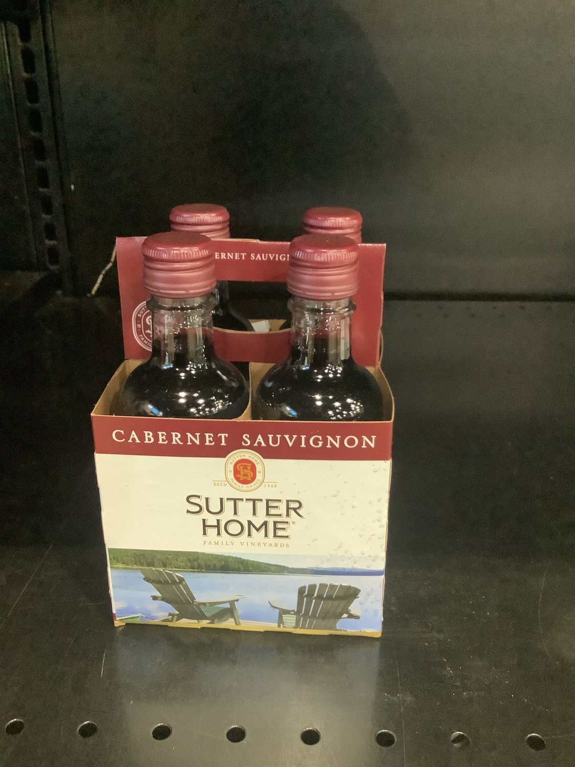 SUTTER HOME CABERNET SAUVIGNON, 4 PACK