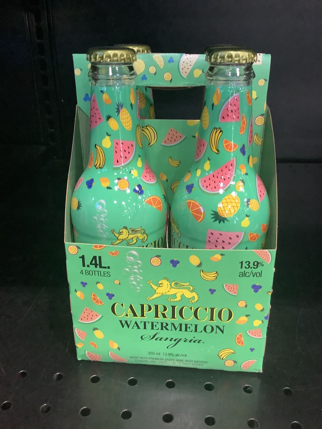 CAPRICCIO WATERMELON SANGRIA, 4 PACK
