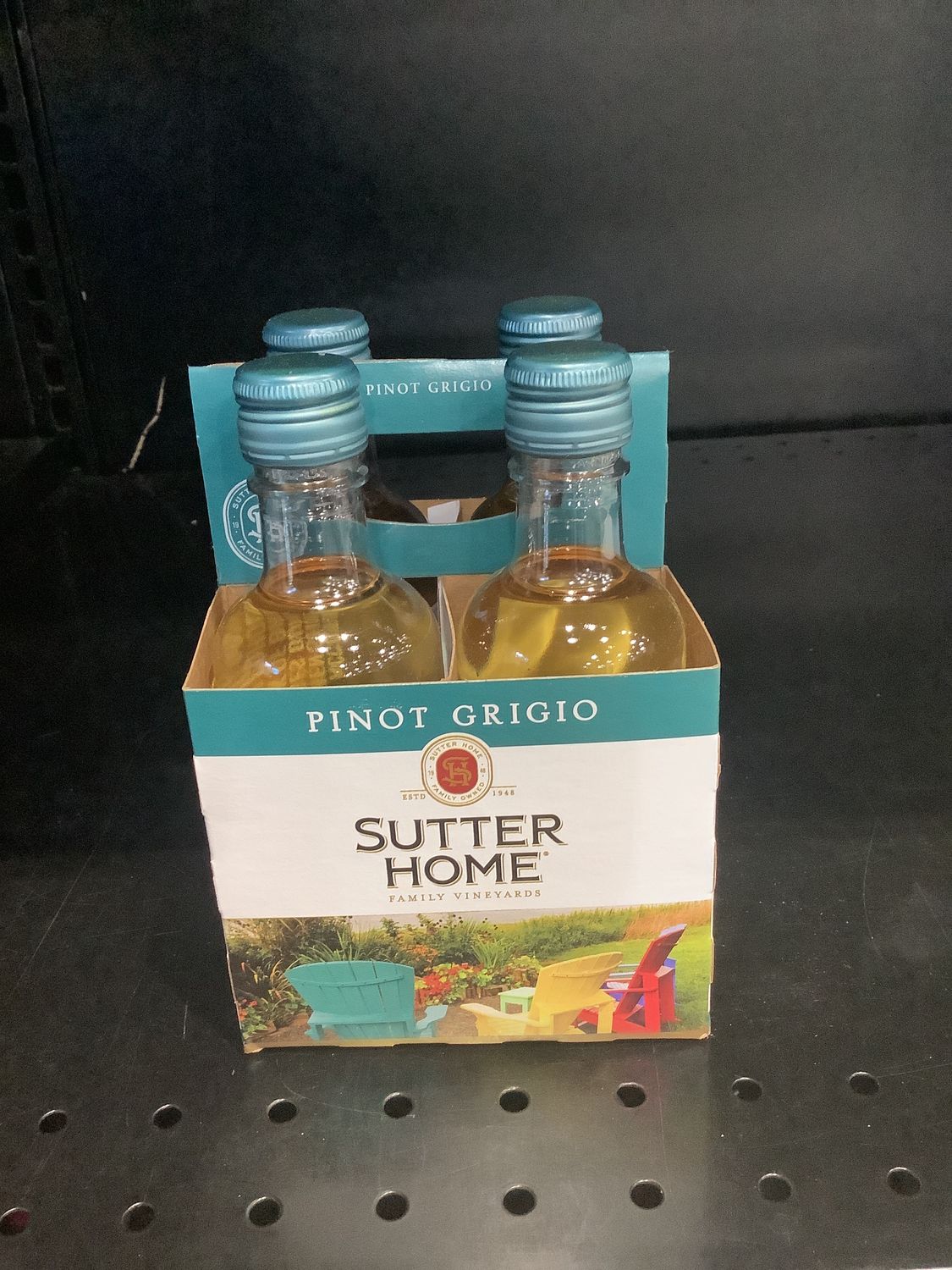 SUTTER HOME PINOT GRIGIO, 4 PACK