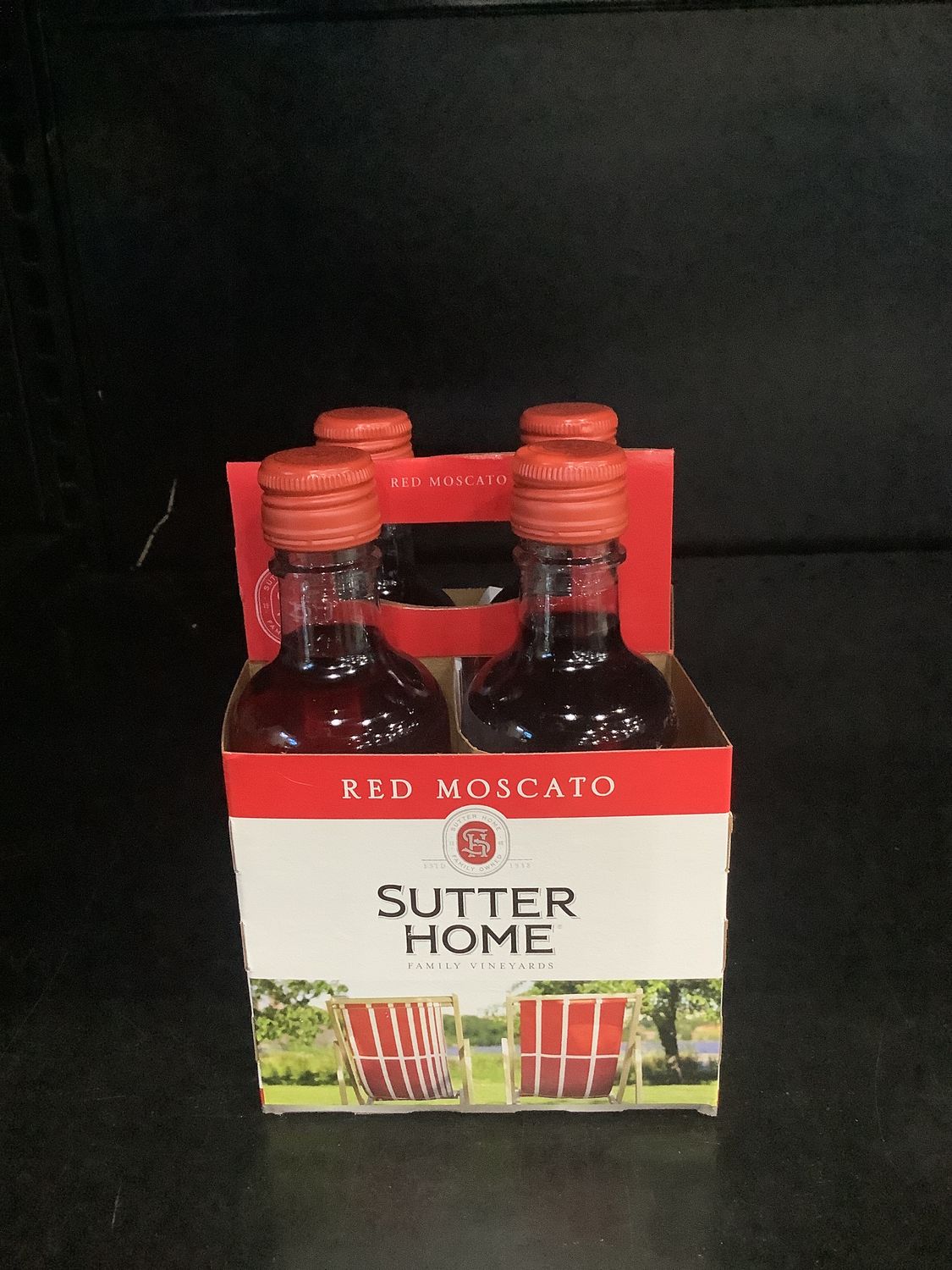 SUTTER HOME RED MOSCATO, 4 PACK