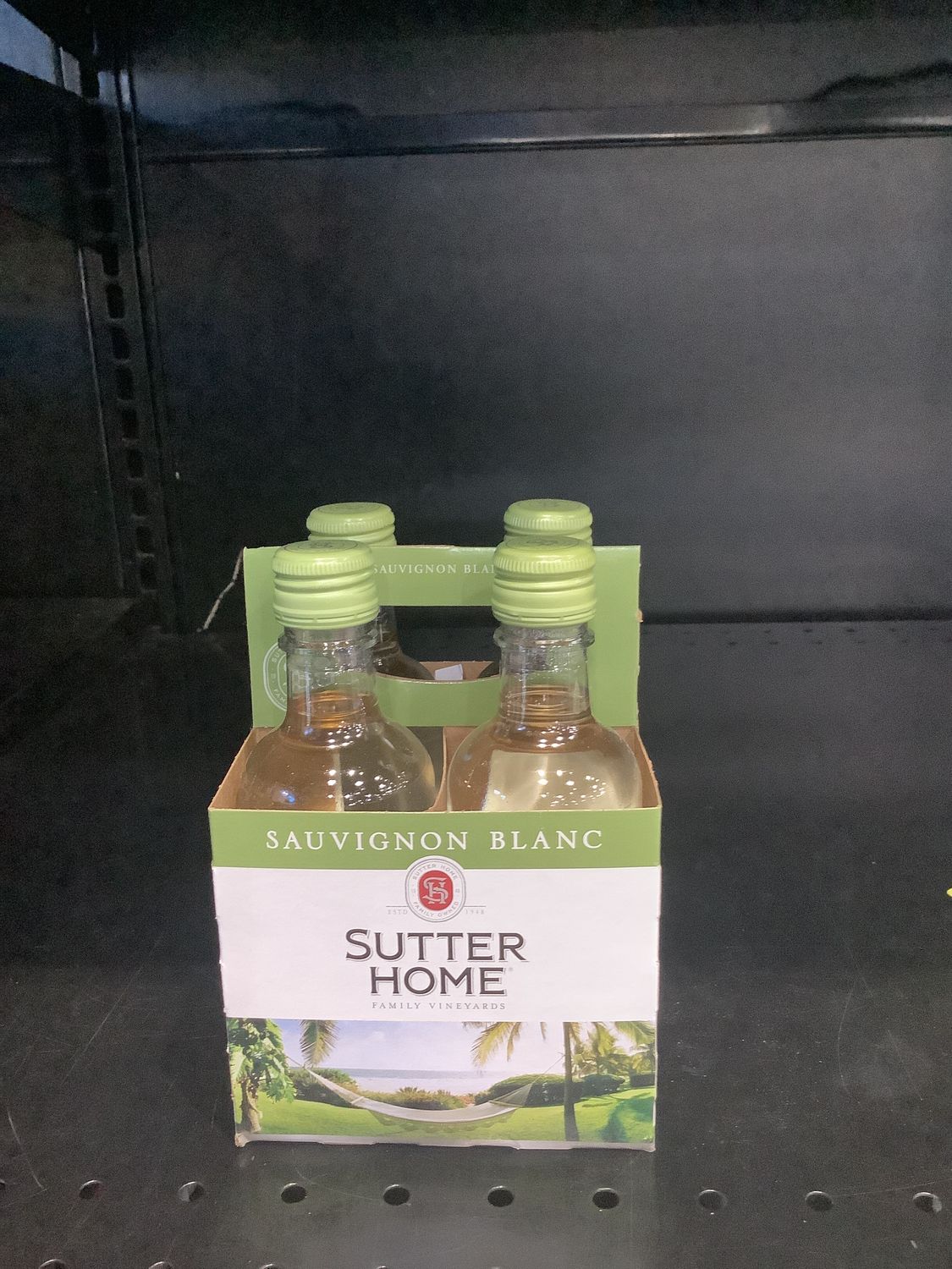 SUTTER HOME SAUVIGNON BLANC, 4 PACK