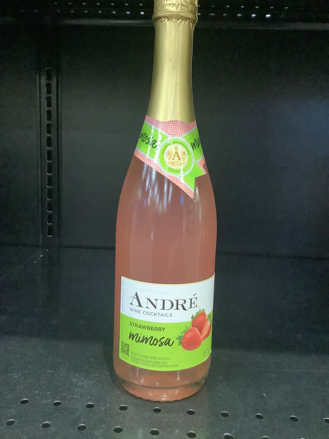ANDRE STRAWBERRY MIMOSA, 750ML