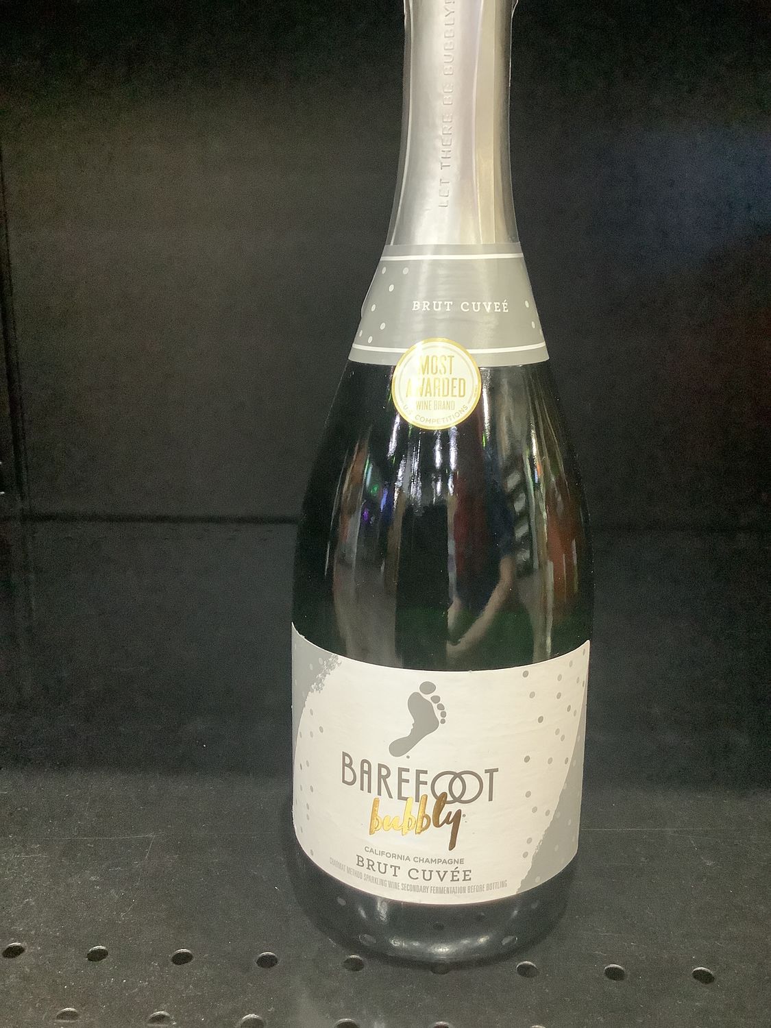 BAREFOOT BUBBLY BRUT CUVÉE, 750ML