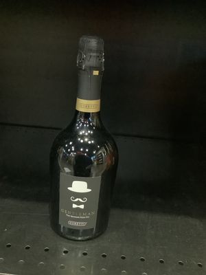 GORETTI GENTLEMAN VINO SPUMANTE EXTRA DRY, 750ML