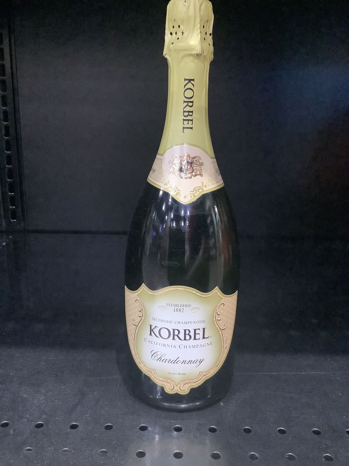 KORBEL CHARDONNAY, 750ML